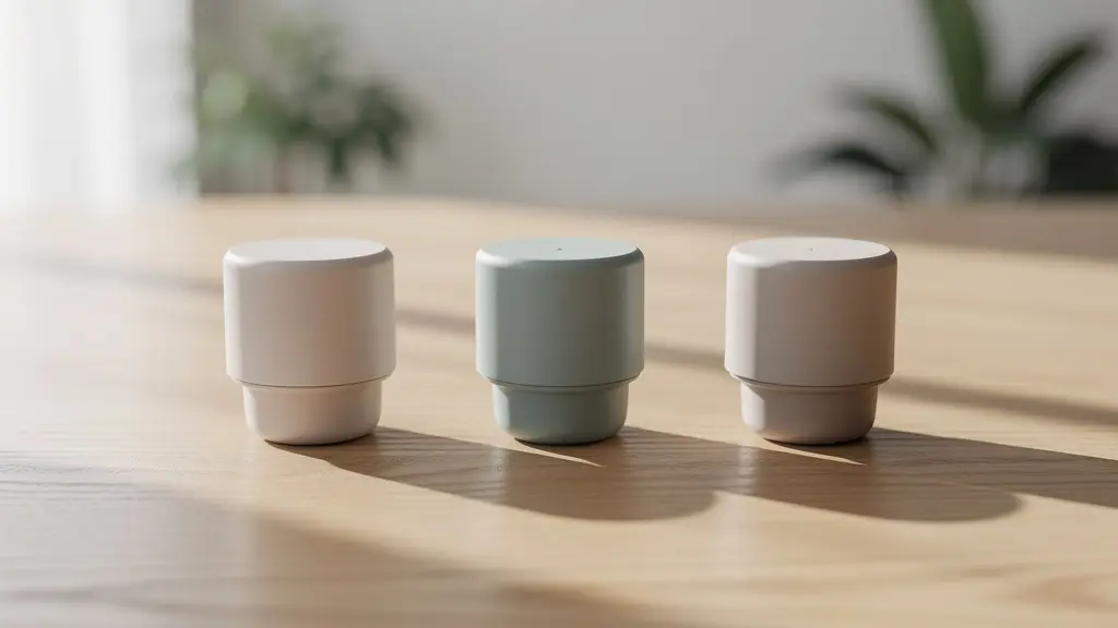 Comparaison visuelle entre différents types de cartouches de pods CBD sur une surface en bois