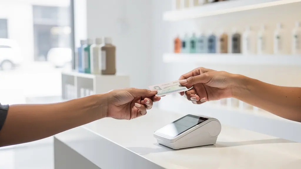 Vérification d'identité lors d'un achat de CBD en boutique